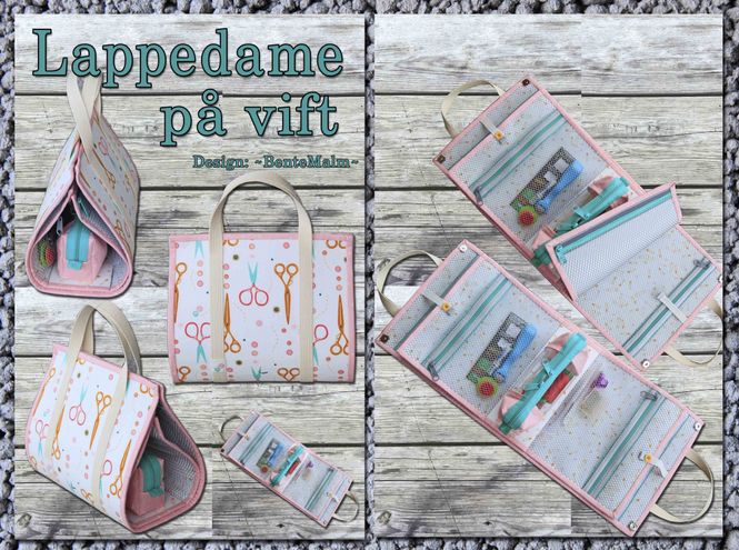 Hovedbilde Bente Malm, Lappedame på vift