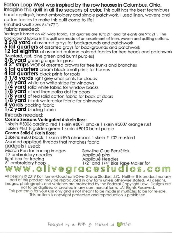 Olive Grace, Easton loop west