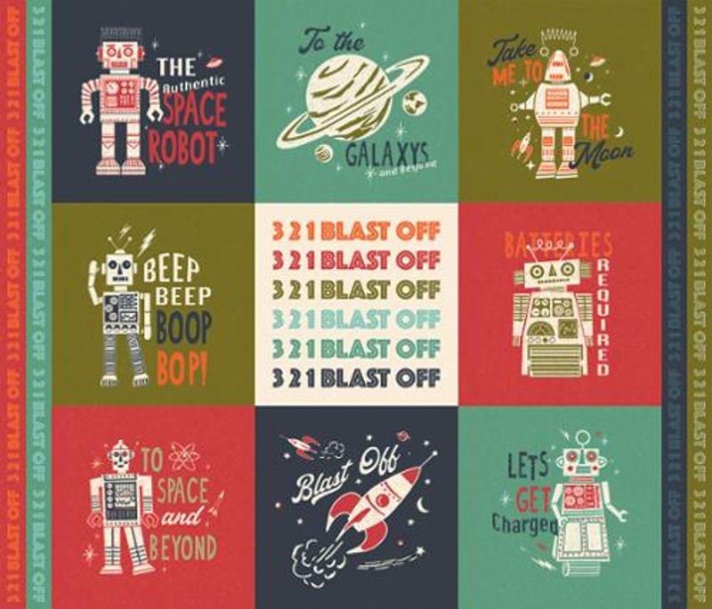 321 Blast off paneler